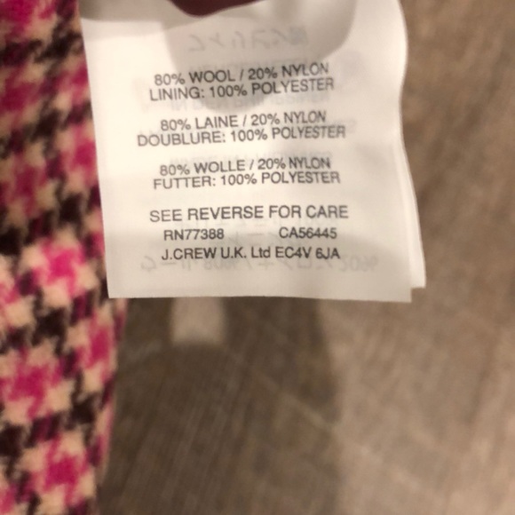 ADORABLE J.Crew Wool Skirt Size 0🎀 - Picture 5 of 7